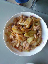 茄子炒肉末