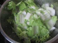 简单易做的香菇青菜做法图解1)
