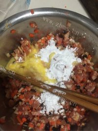 家常菜油豆腐酿肉做法图解2)