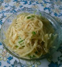 特下饭的炒土豆丝做法图解4)