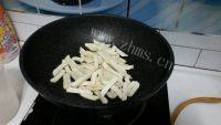 诱人的韭菜炒豆干做法图解4)