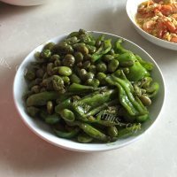 好吃的香炒蚕豆做法图解5)