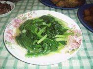 秀色可餐的清炒菜心