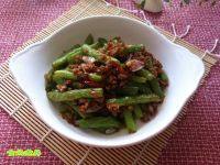 家常菜干煸四季豆
