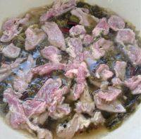家常菜香辣酸菜肉片做法图解9)