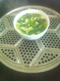美味的火腿鸡蛋羹
