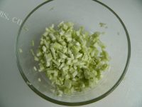 韩式角瓜泡菜煎饼做法图解4)