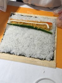 好吃的自制寿司做法图解4)