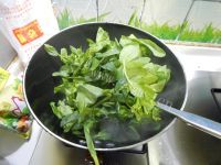 家常菜清炒油菜心做法图解4)