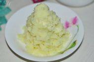 家常菜肉末土豆泥做法图解7)