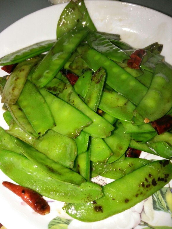 清炒豌豆片