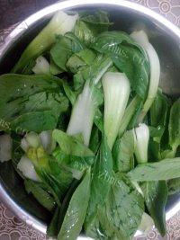 色味俱佳的清炒油菜做法图解1)