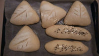 美味超可爱的叶形面包的做法图解十三