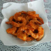 美味的炸大虾