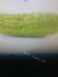 「自制」苦瓜炒鸡蛋做法图解1)