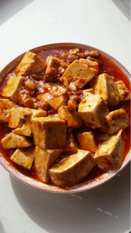 咸甜适中的麻婆豆腐