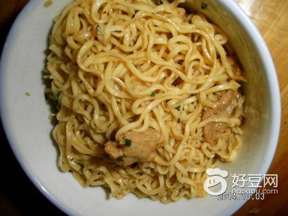 酱肉炒面