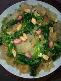 自制版凉拌菠菜