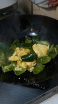 家常菜青椒炒鸡蛋