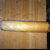 自己做的肉松蛋糕卷做法图解14)