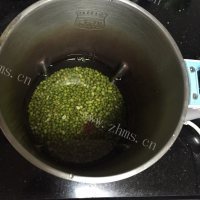 绿豆沙做法图解3)