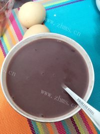 美味的黑米糊