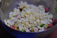 喷香的美豆面包机西葫芦披萨做法图解9)