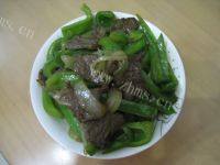 简单的青椒牛肉