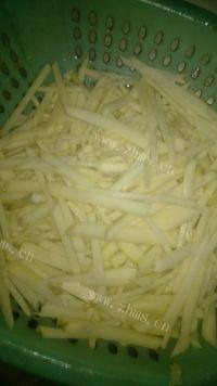 炒土豆丝做法图解2)