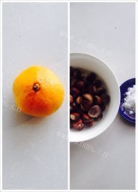 好吃的糖炒橘味栗子做法图解1)