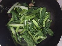 家常菜香菇炒菜心做法图解12)