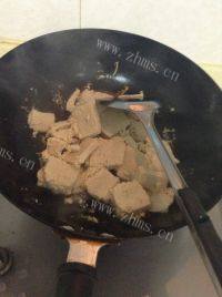 家常炒冻豆腐做法图解4)