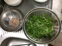 西洋菜猪肝汤做法图解4)