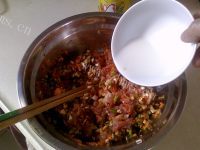 美味的香菇蒸肉饼做法图解6)
