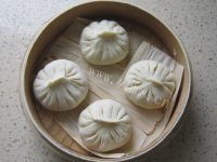自制干豆角肉包做法图解11)