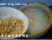麦香鸡丝粥做法图解4)