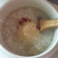 营养薏米百莲粥做法图解11)