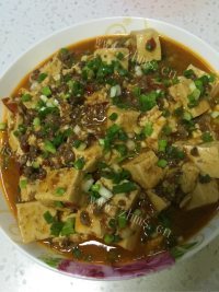 香飘十里的麻婆豆腐做法图解3)