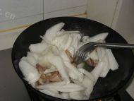家常菜白萝卜炖肉做法图解5)