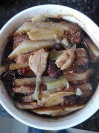 家常菜土豆扣肉做法图解9)