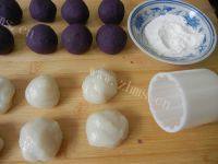 紫薯冰皮月饼-懒人版的做法图解十四