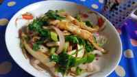 家常菜豆干炒芹菜