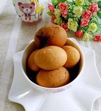 美味的五香茶叶蛋