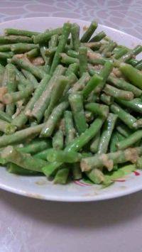 家常菜麻汁豆角