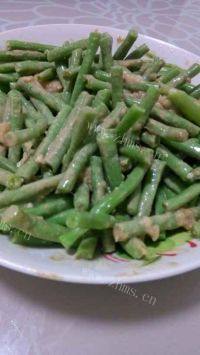家常菜麻汁豆角