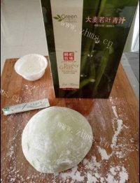 好吃的青汁荠菜水饺做法图解2)