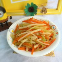 家常菜炒三丝