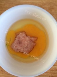 美味的蔬菜瘦肉粥做法图解3)