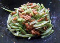 四季豆炒肉丝自制