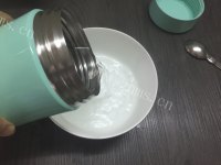 我的无花果百合雪梨汤做法图解4)